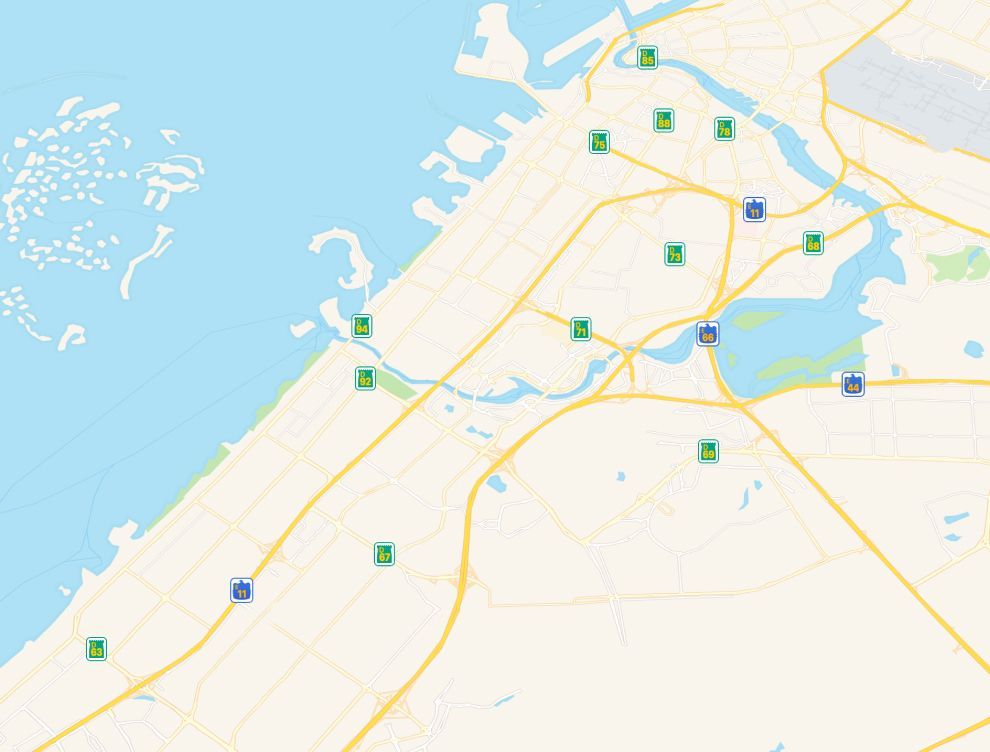 Property Simplified Location Map Indicator