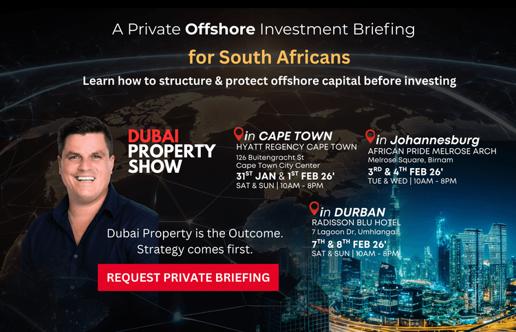 Dubai Property Show South Africa 2026